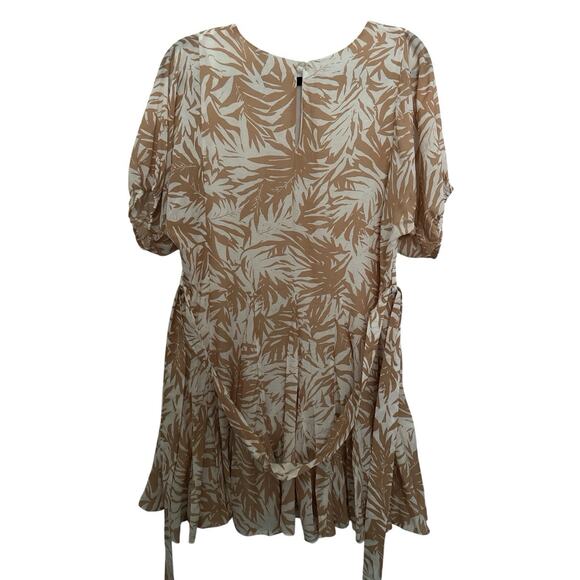 Aakaa mini dress sz S Palm Tree Mini Dress - Picture 6 of 11